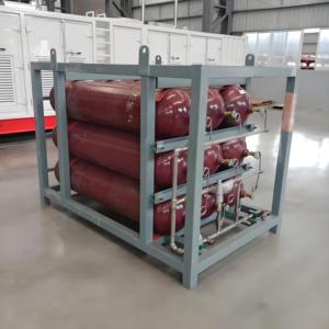 Công suất tiêu chuẩn nén khí đốt tự nhiên Hệ thống lưu trữ cao-áp lực cng Kit 6 xi lanh cho doanh số bán hàng - Product Image 2