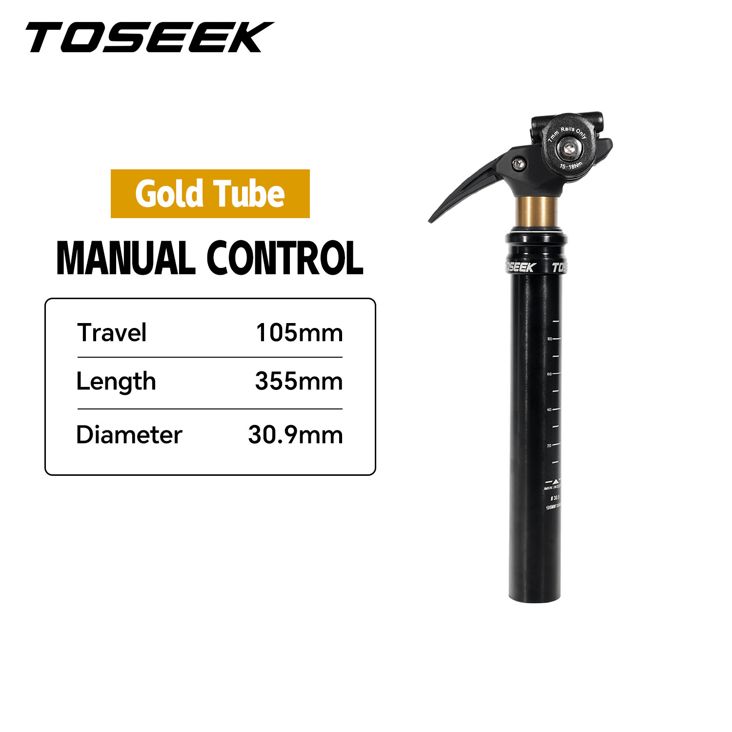 Black 105*355*30.9 Manual