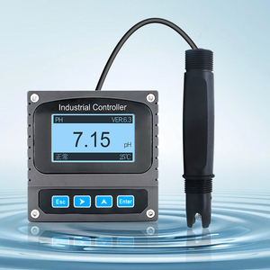 Medidor de pH con pantalla digital de alta precisión Compensación de Temperatura Manual/automática a prueba de agua - Product Image 4