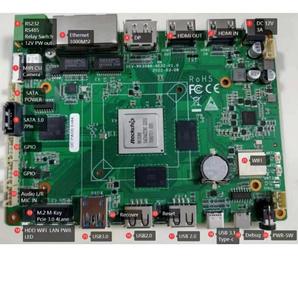 安卓电视盒主板Amlogic S905L Amlogic S905L3A Amlogic S905X3 RK3568 RK3588全赢家H616全赢家H618电视盒黑色 - Product Image 4