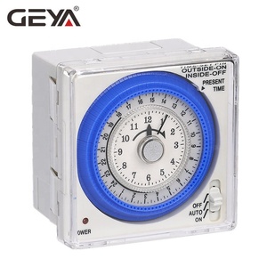 GEYA TB37 Mechanical Din Switch Timer 110V OR 220V 15 Minute Adjustable Timer ManualまたはAutomatic Control - Product Image 4