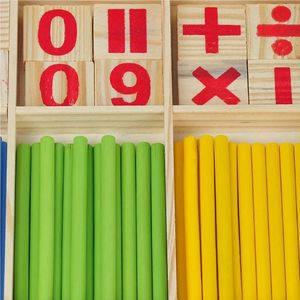 蒙特梭利幼儿玩具2-4年早期数学教育木制数字计数棒 - Product Image 5