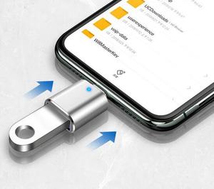ประเภท-C ถึง USB3.0 OTG พร้อมไฟเมื่อทำงานเครื่องอ่านบัตร - Product Image 4