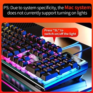 Factory <strong>Custom</strong> Gamer <strong>Keyboard</strong> Teclado Backlit RGB Mechanical <strong>Keyboard</strong> <strong>Computer</strong> Gaming <strong>Keyboard</strong> - Product Image 6