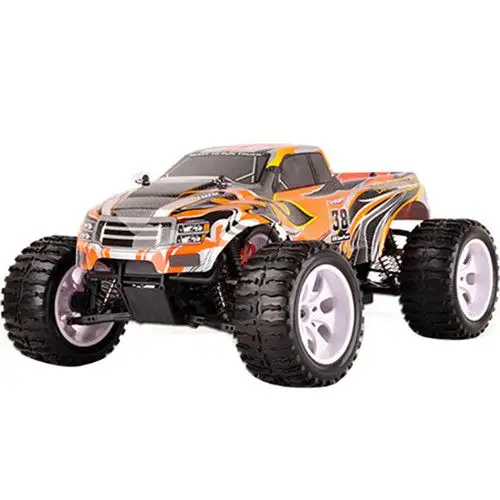 HSP 94111 Escala de 1/10 de 2,4 GHz 70KMH RC camión 4WD Pie Grande vehículo Off-road con RC540 cepillo de Motor