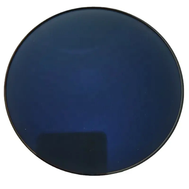 Lentes fotográficas cinza com corte azul Likii Optical factory 1.56 lentes ópticas monggaz transparentes SHMC revestimento hidrofóbico de visão única