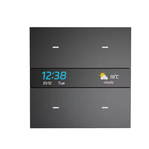 Nuevo interruptor de Escena Inteligente de 4 entradas, puerta de enlace de automatización del hogar estándar del Reino Unido con aplicación ZigBee Smart Life, controlador de botón pulsador, interruptor Wifi - Product Image 1