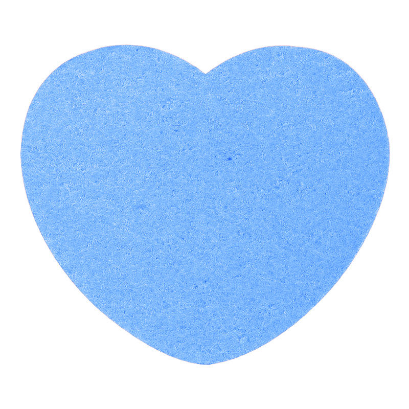 1 Piece Blue (70x9mm after soaked)