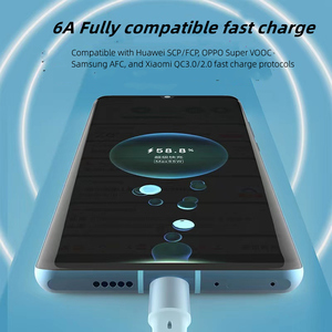 Fast <strong>Charger</strong> 66W Retractable 3 in 1 USB Charging Cable USB <strong>One</strong> Way Retractable Cable - Product Image 2