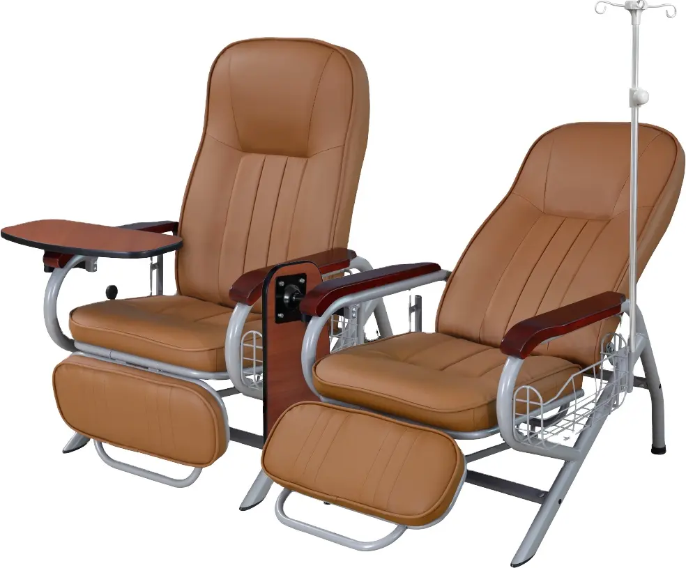 Paslanmaz çelik Metal yüksek kaliteli çin yapımı hastane tıbbi üretici manuel malzeme transfüzyon İnfüzyon sandalye