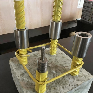 مقرنة حديد التسليح الميكانيكية من المصنع الصيني ، مقرنات حديد التسليح ، موصل حديد التسليح ، وصلات حديد التسليح لقضبان الصلب HRB أو HRB500 - Product Image 1