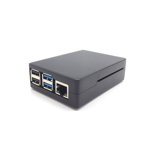 Carcasa de Metal para Raspberry pi 4, carcasa de aleación de aluminio