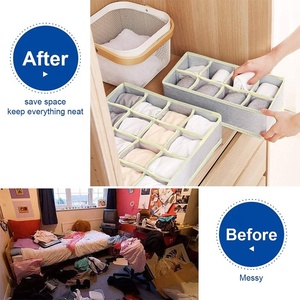A 12-Piece Storage Box Set for Organizing Towels Socks and Underwear Solving Clutter <strong>Problems</strong> and Meeting Family Storage Needs - Product Image 4