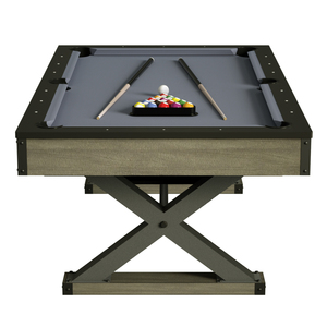 Fashion Metal X-Shape Leg MDF <strong>Multi</strong> <strong>Function</strong> <strong>3</strong> in 1 Pool <strong>Table</strong> 8ft Indoor Gamily <strong>Game</strong> - Product Image 2