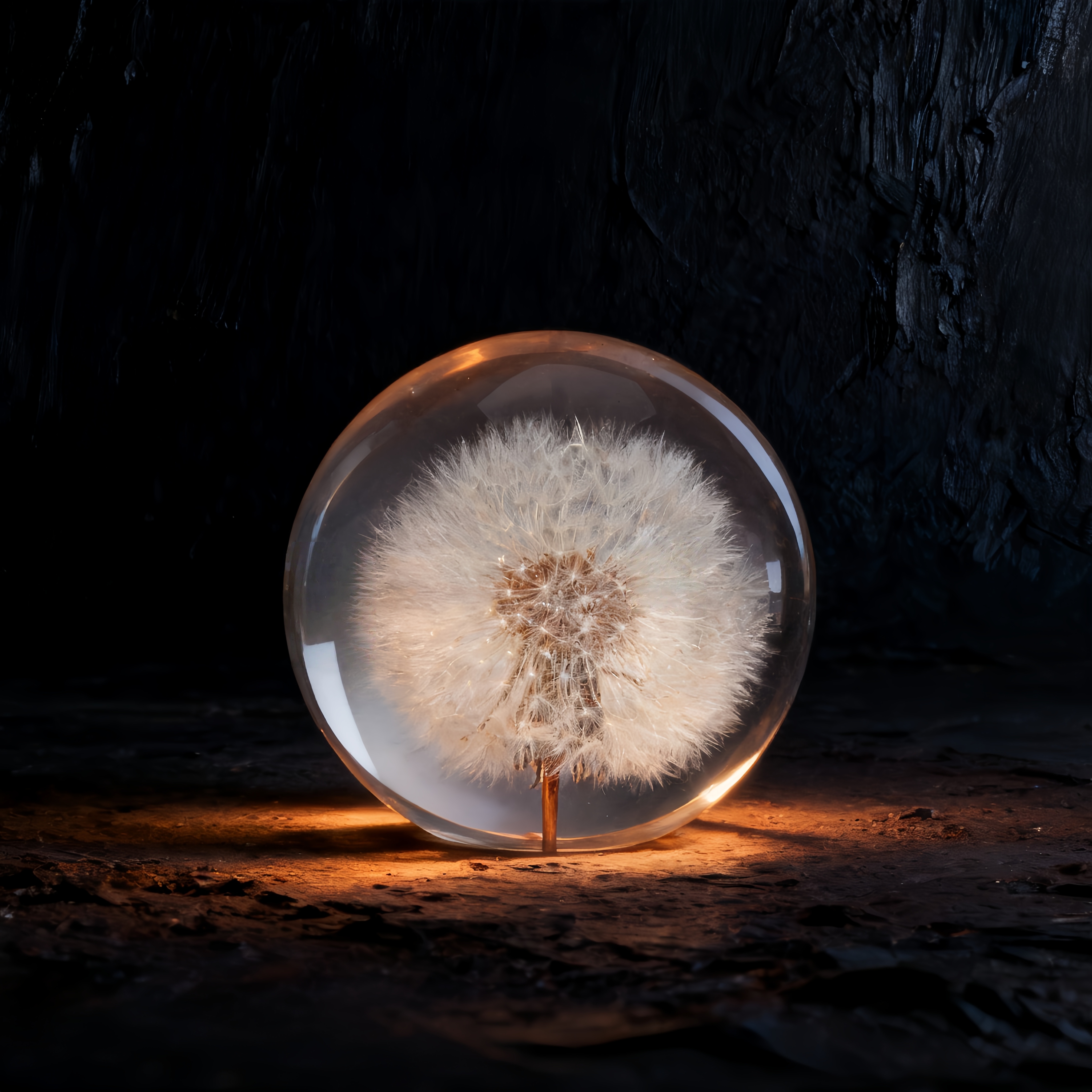 ดอกแดนดิไลออนทรงกลม