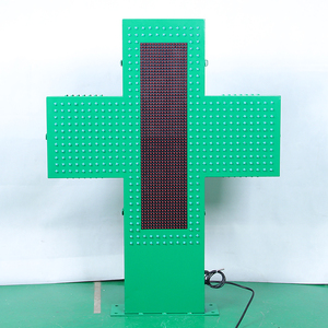 Jhering Customized LED Sign Double Sides Cross LED Display Full Color P10 Cross LED Screen for <strong>Pharmacy</strong> - Product Image 4
