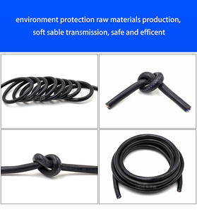 最优惠的价格5core H03VV-F HV05VV-F柔性电缆，0.5mm 0.75mm 1.0mm 1.5mm 2.5毫米mm sq PVC电缆 - Product Image 5