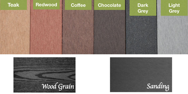 Couleurs naturelles en bois