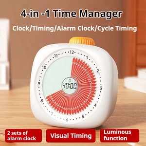 Timer digitale funzione di conto alla rovescia funzione di sveglia sonorizzare promemoria audio per bambini gestione del tempo per l'insegnamento della cucina di apprendimento - Product Image 5