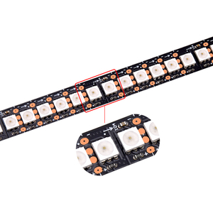 DC12V GS8208 Individual 15 bireysel akıllı esnek LED şerit işık 144 60 30 LEDs RGB piksel şerit IP20 IP65 IP67 dekoratif aydınlatma - Product Image 5