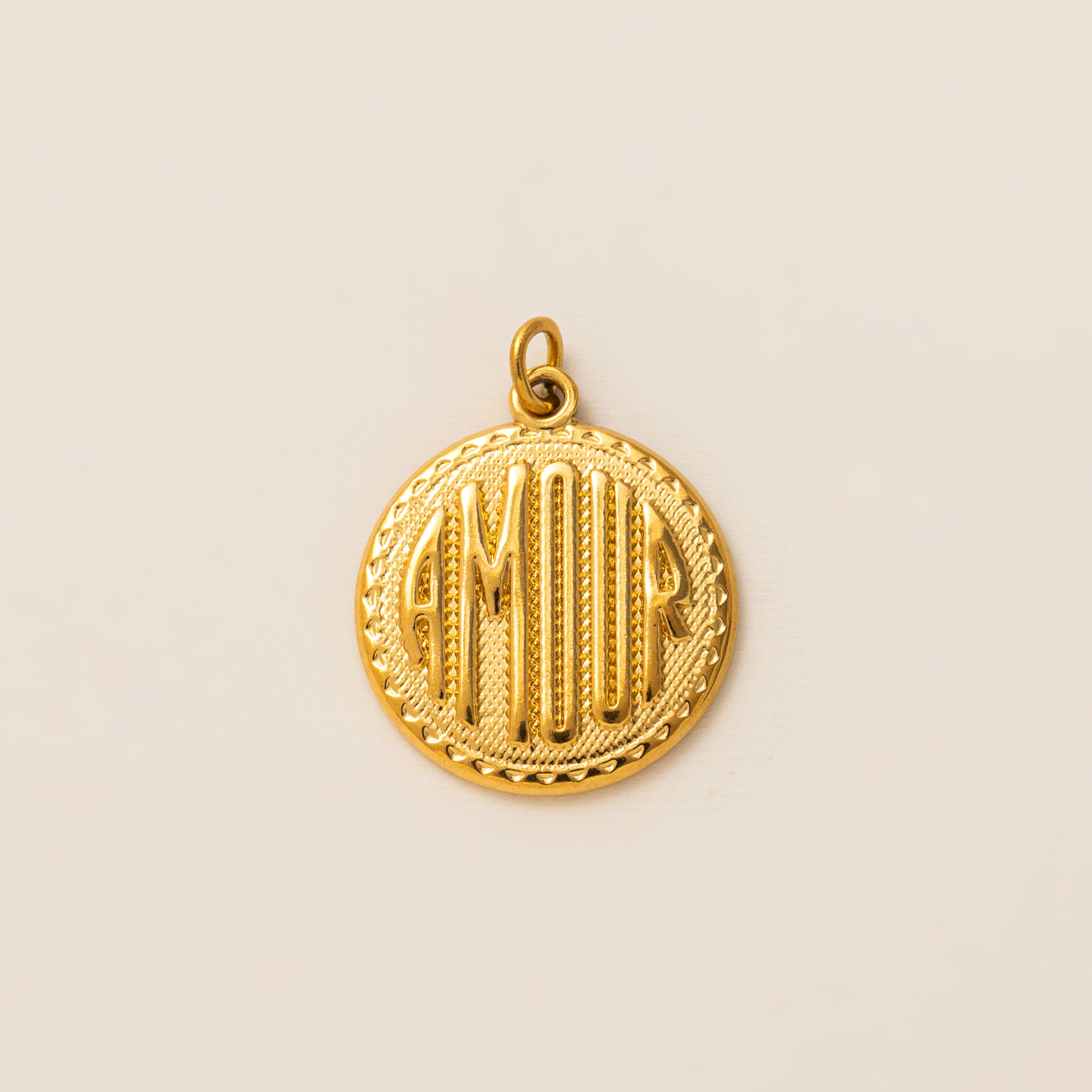 Colgante moneda