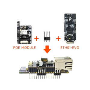 เกตเวย์ IOT บอร์ดพัฒนา ESP32-C3 ETH01-EVO 3-in-1พร้อมโมดูลอีเธอร์เน็ต WiFi บลูทูธ POE - Product Image 6