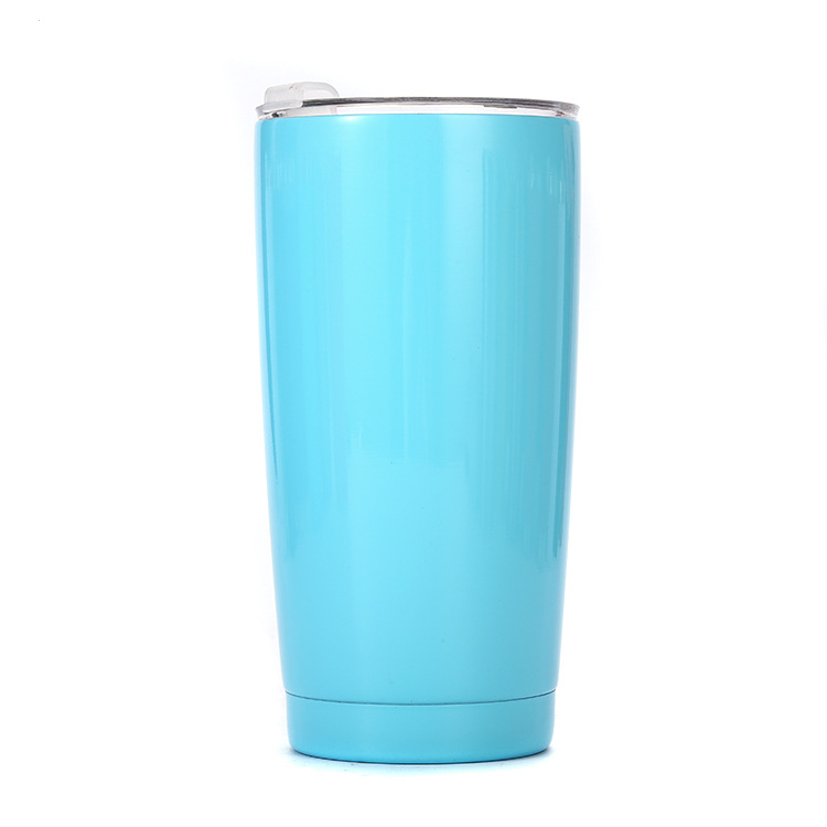 Spray paint light blue