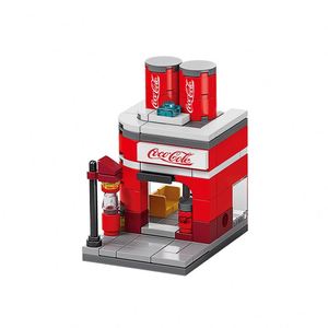 New Hot Items Firmly Spliced <strong>Put</strong> <strong>Together</strong> Colorful Color Scheme Street View Building Blocks Set - Product Image 1