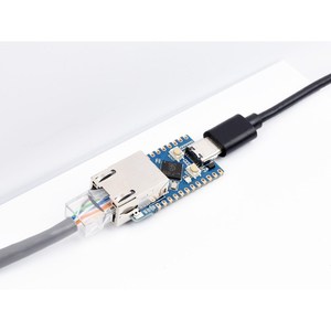 Scheda di sviluppo del microcontrollore Raspberry Pi RP2040-ETH modulo porta di rete Rj45 basato sul processore Dual Core RP2040 ufficiale