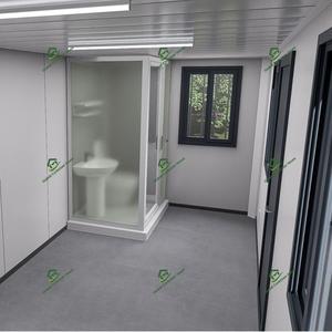 Diseño personalizado Prefab Fabricado Contenedor Apartamento Complejo Modular Casa Edificio para Hotel Prefab Desmontable Contenedor