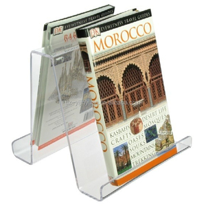 Hiện Đại Tùy Chỉnh Máy Tính Để Bàn Rõ Ràng Acrylic Brochure Hiển Thị Đứng Chủ Thân Thiện Với Môi Tùy Chỉnh Acrylic Chủ Cho Thẻ Kinh Doanh Đơn - Product Image 2