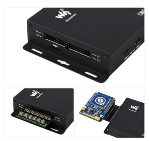 Metal Box Case for <strong>Raspberry</strong> <strong>Pi</strong> <strong>Compute</strong> <strong>Module</strong> 4 IO Board, with Cooling Fan - Product Image 4
