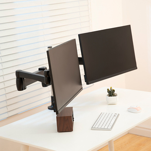 Factory Provide Dual LCD Dual Monitor Arm Desk <strong>Mount</strong> With Gas Shock - Product Image 5