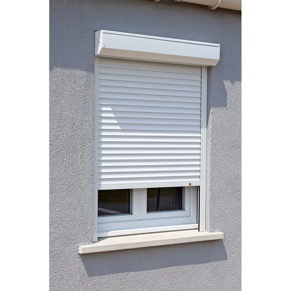 Finestre a rulli scorrevoli verticali automatiche per la casa per finestre elettriche/manuali per apertura intelligente in alluminio