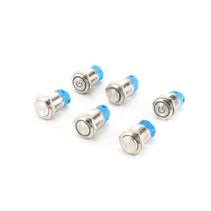 DEWO 12mm/16mm/19mm/22mm LED Metal <strong>Push</strong> <strong>Button</strong> <strong>Switch</strong> With Reset/self-locking <strong>Function</strong> IP67 <strong>Push</strong> <strong>Button</strong> <strong>Switch</strong> - Product Image 2