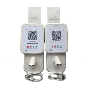 QR-Code-Zahlungs terminal mit dynamischem QR-Code für die Zahlung im Supermarkt generieren