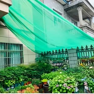 100% водонепроницаемая зеленая пластиковая Солнцезащитная сетка 320 г/см для парковки автомобиля, для резки на заказ из Шанхая, Китай - Product Image 5
