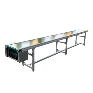 2025 Automatic Flat Straight PVC Belt Conveyor with Adjustable Legs for <strong>Unloading</strong> <strong>Loading</strong> Line - Product Image 1