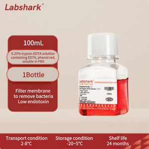 Labshark 0.25% 胰蛋白酶-EDTA溶液100毫升实验室胰蛋白酶消化试剂基本实验室供应 - Product Image 2