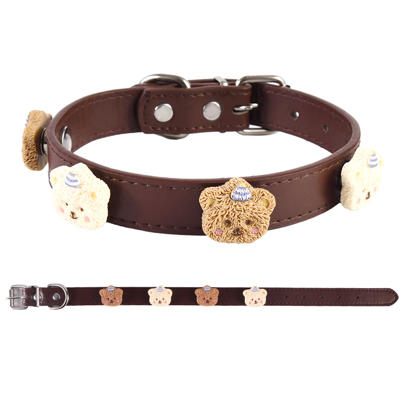 Brown collar