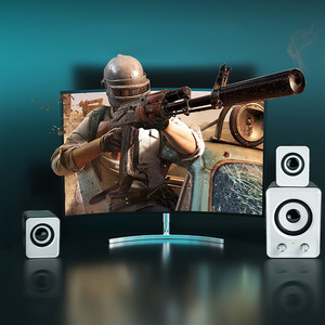 Modeng-Altavoces usb de alta calidad para pc, altavoces de ordenador de escritorio de estilo Simple para pc 2,1, altavoces de oficina oem para videojuegos - Product Image 4