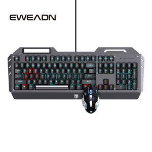 Dedicado e-Sports Computadora con cable Juego de tres piezas Juego Teclado mecánico Ratón Auriculares