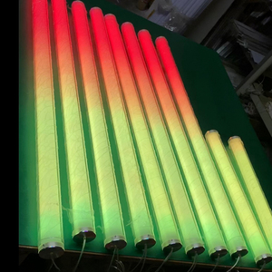 LED Full-Color acrilico di programmazione Pixel tubo lampione Multi-DMX512 il controllo congiunto 360 ° emissione di luce - Product Image 2