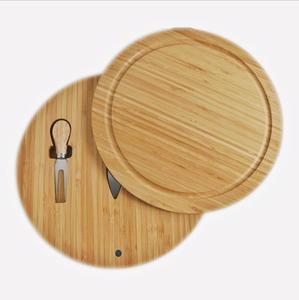 Westgreen cao cấp gỗ sồi thớt gỗ rắn nhà bếp hữu cơ tre gỗ thớt với nước trái cây nhỏ giọt rãnh - Product Image 4