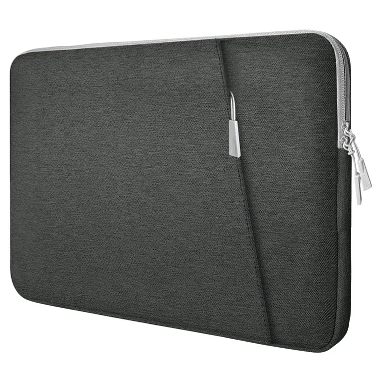 Cinza Notebook Liner Custom Laptop Sleeve Case Neoprene Acolchoado À Prova D' Água Laptop Bags Cover Sleeve para As Mulheres