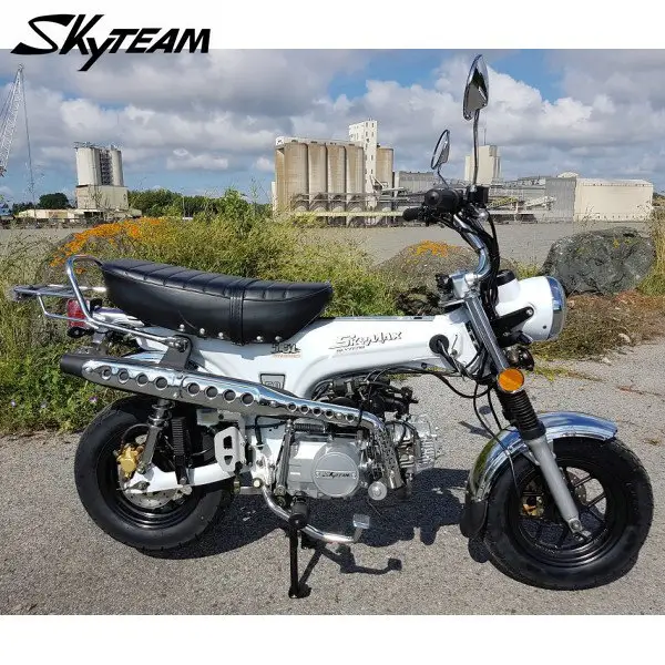 SKYTEAM E4 50cc SKYMAX Moto dax 50cc vélo 4 temps (CEE EURO4 D'APPROBATION)