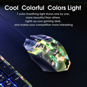 Onikuma Tz3003 3 N 1 negro logotipo personalizado ordenador Rgb Gamin auriculares alfombrilla de ratón Usb teclado y ratón Combos ratón teclado - Product Image 4