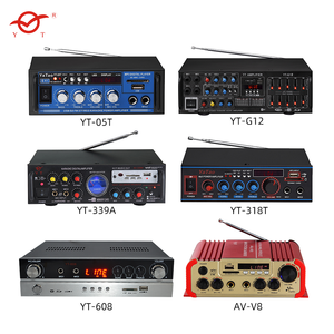 AMPLIFICADOR DE POTENCIA profesional multifuncional con ecualizador, 100w, 2 canales - Product Image 6