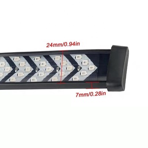 ไฟเลี้ยว LED สีแดง LED 12V,แถบไฟท้ายไฟถอยหลัง100 150ซม. ไฟสัญญาณเลี้ยวสีเหลืองสำหรับรถยนต์ - Product Image 2
