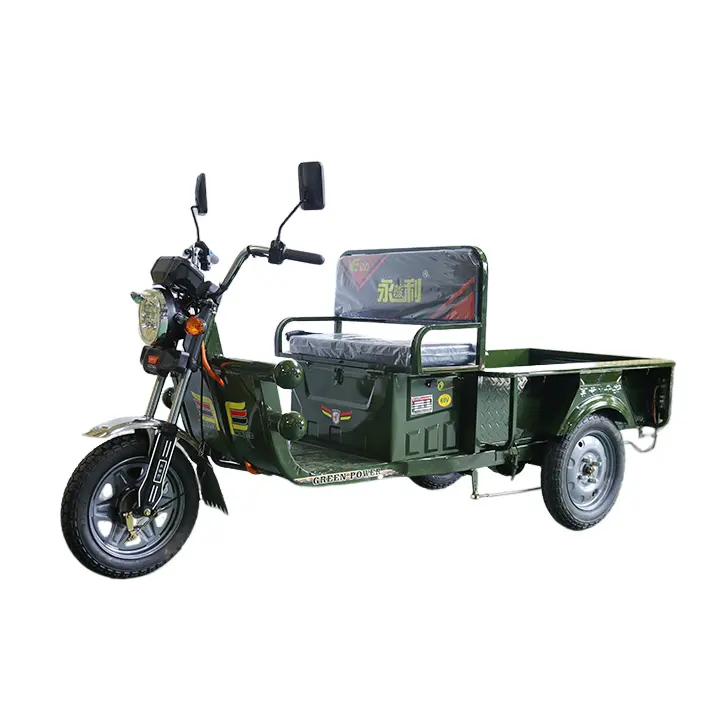 Китайский Электрический грузовой трицикл, сверхмощный Электрический грузовой трицикл, трехколесный электрический грузовой велосипед